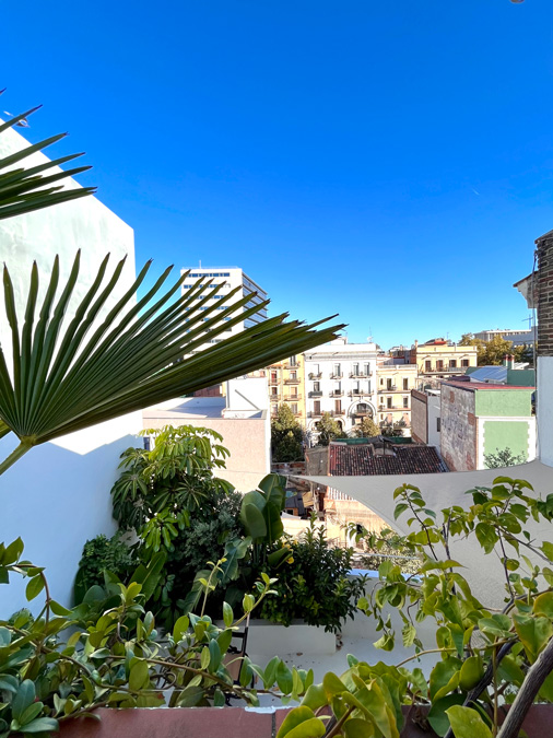 Vista desde el ático superior